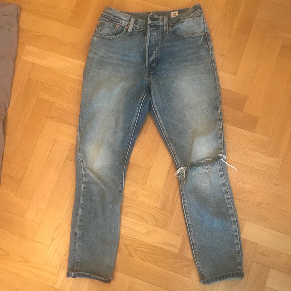 Levi’s 501 in white oak